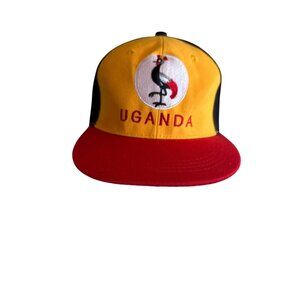 Uganda Flag Snapback Cap By New Star